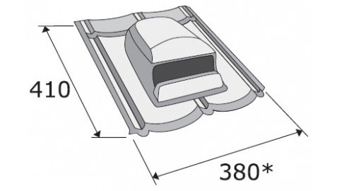 Metrotile Кровельный вентилятор