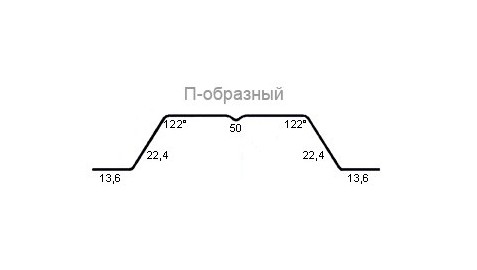 Штакетник П-образный