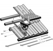 Мостик переходной для натуральной черепицы