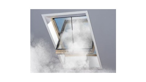 Velux Окно с системой дымоудаления