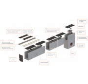Бетонные водоотводные лотки PLUS DN200